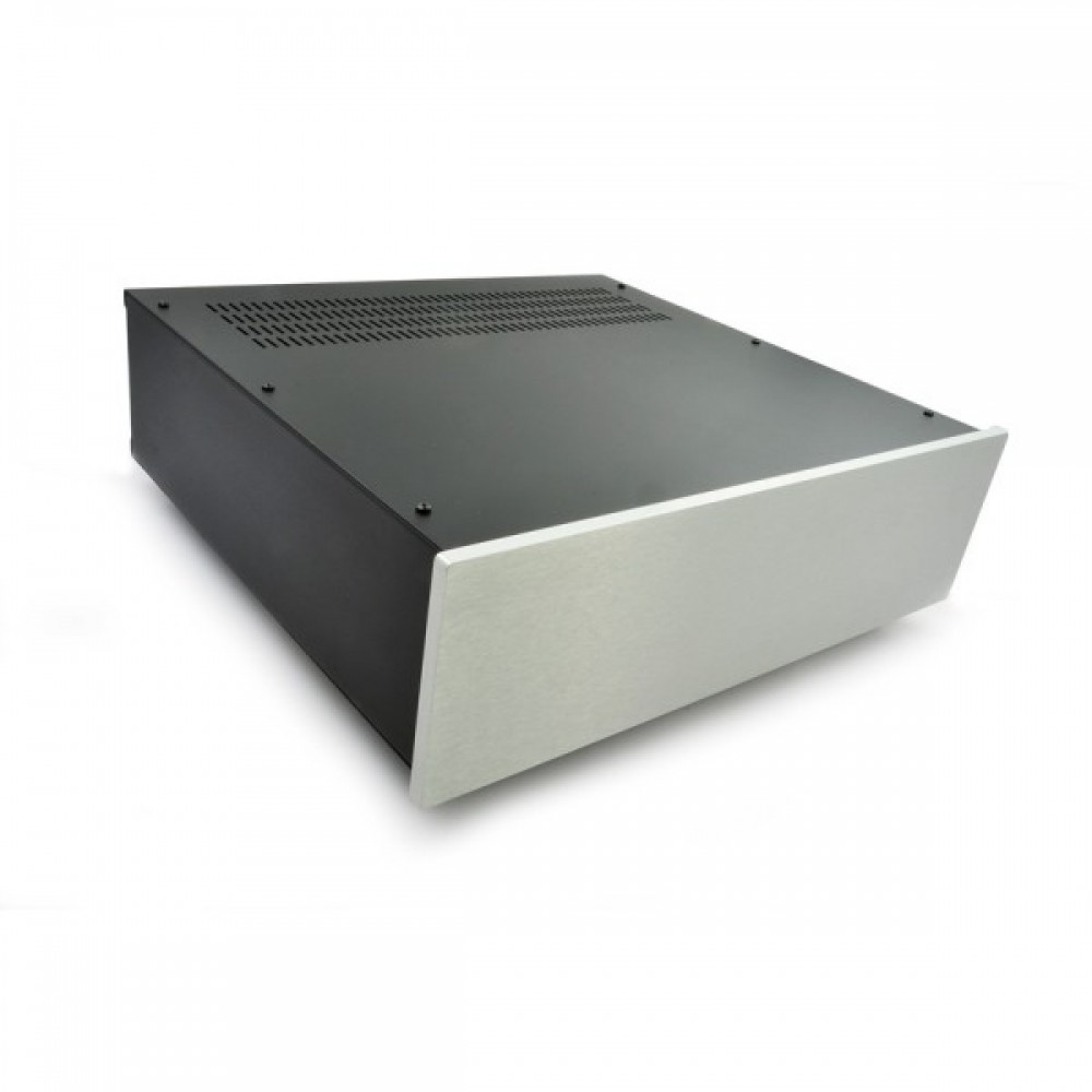 Modushop 3U chassis - 400mm deep with 10mm silver front panel