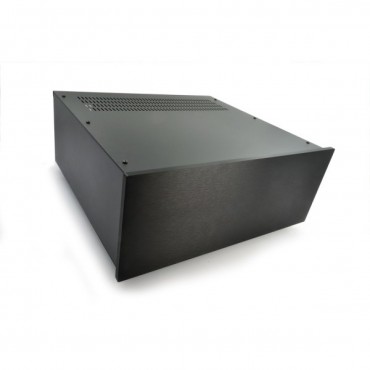 Modushop 4U chassis - 400mm deep with 10mm black front panel