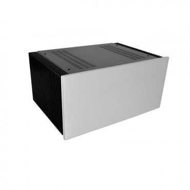Modushop 5U chassis - 300mm deep with 10mm silver front panel