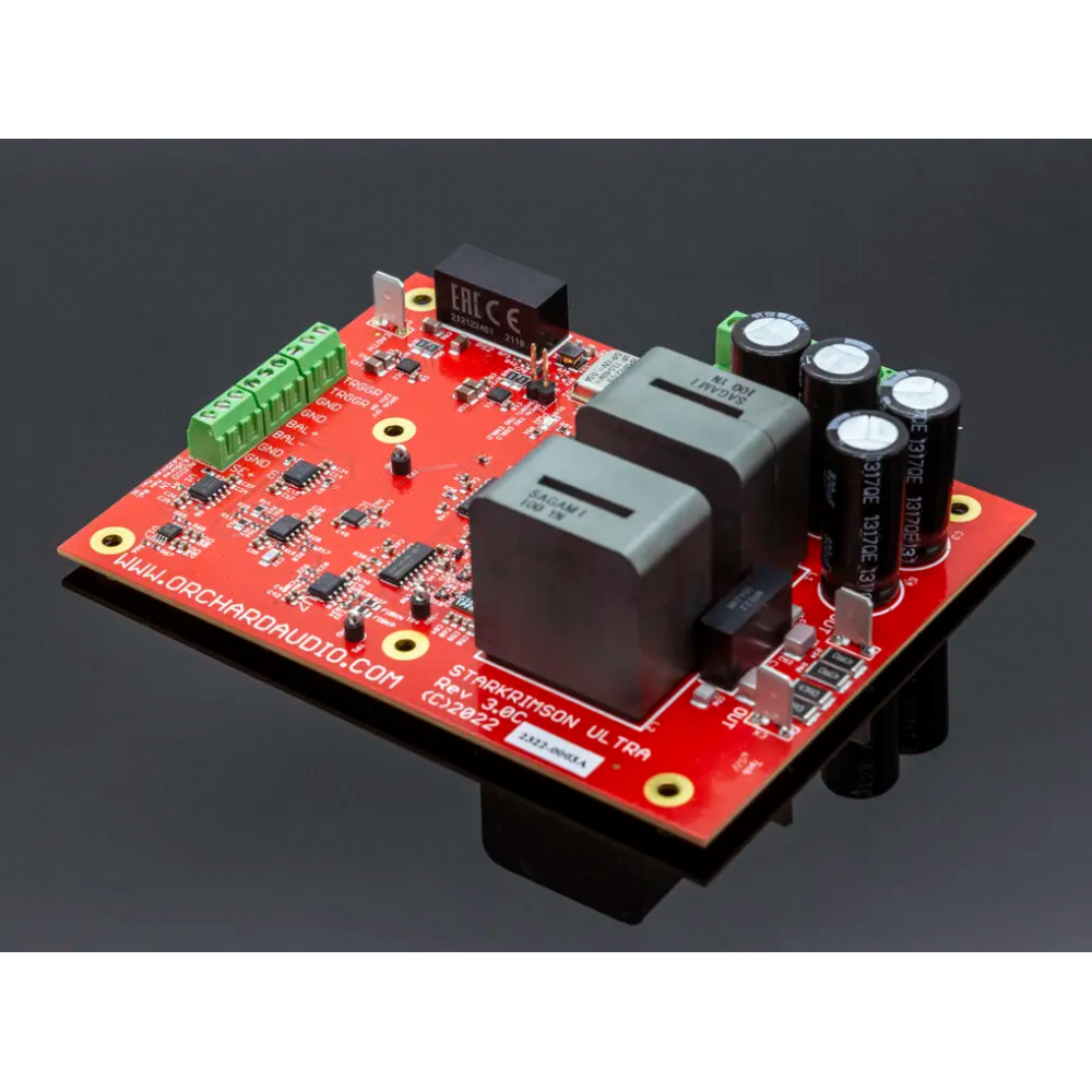 Starkrimson® Stereo Ultra module (pair) - 500W GaN Stereo Audio Power Amplifier